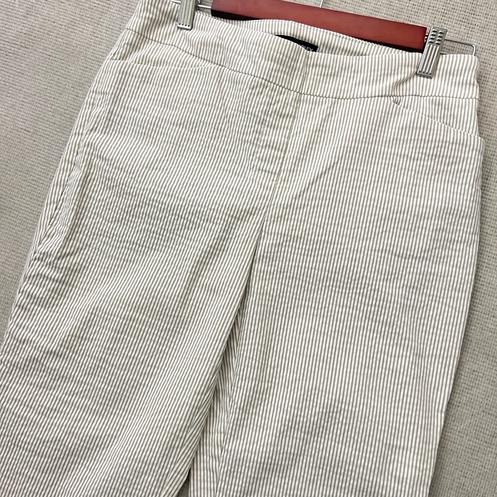Hillary Radley Seersucker Pant Size Medium - Picture 2 of 4